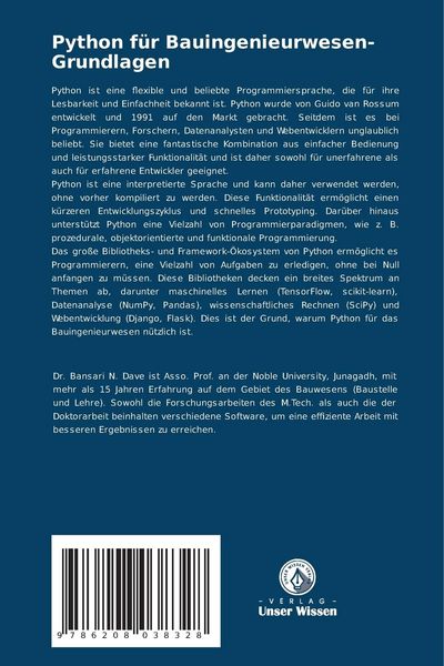 Produktbild: Python f&uuml;r Bauingenieurwesen-Grundlagen
