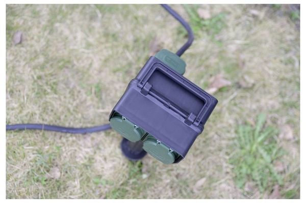Produktbild: Brennenstuhl 1154440 Gartensteckdose 4fach Gr&uuml;n