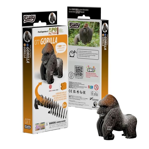 EUGY - 3D Bastelset Gorilla