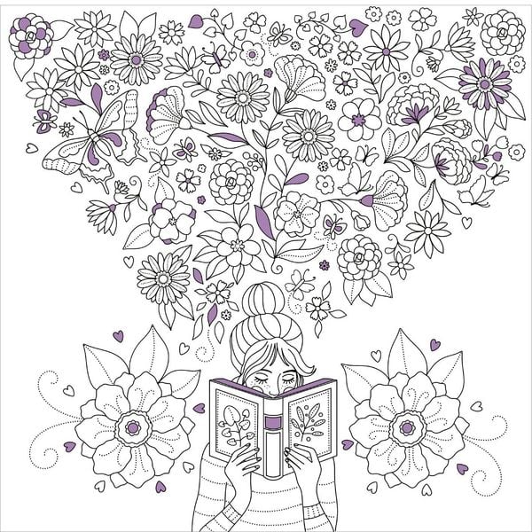 Produktbild: I Love Books &ndash; Ausmalbuch