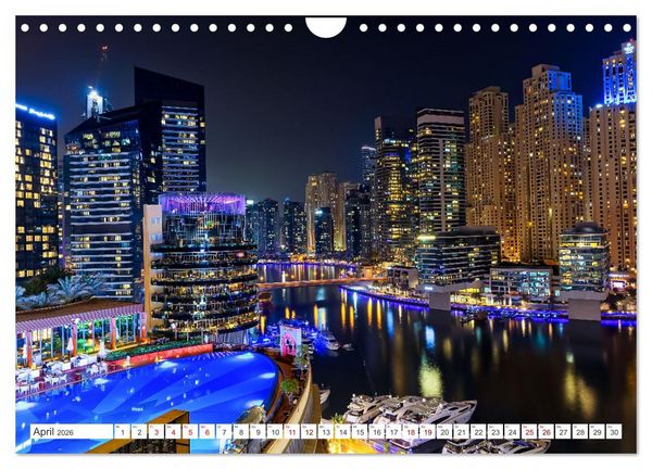 Produktbild: Dubai - Das achte Weltwunder (Wandkalender 2026 DIN A4 quer), CALVENDO Monatskalender