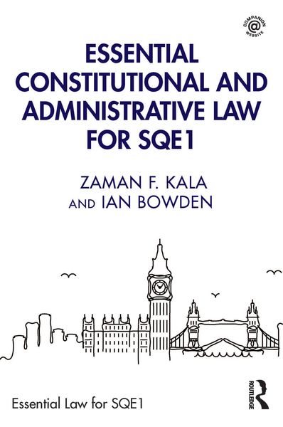Produktbild: Essential Constitutional and Administrative Law for SQE1