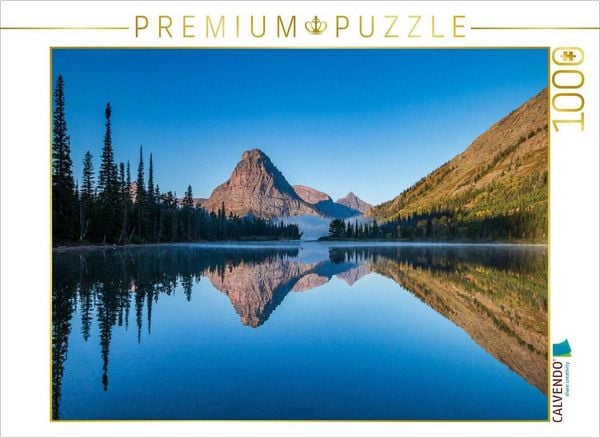 Produktbild: CALVENDO Puzzle Two Medicine Lake mit Sinopah Mountain | 1000 Teile Lege-Gr&ouml;&szlig;e 64x48cm Foto-Puzzle f&uuml;r gl&uuml;ckliche Stunden