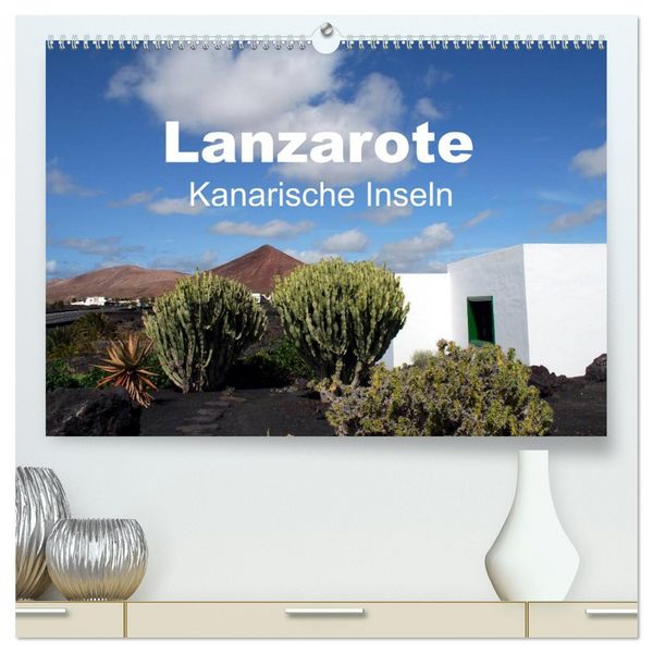 Produktbild: Lanzarote - Kanarische Inseln (hochwertiger Premium Wandkalender 2026 DIN A2 quer), Kunstdruck in Hochglanz