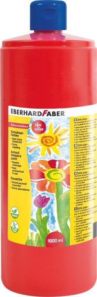 Produktbild: EFACOLOR Tempera 1000 ml geraniumrot