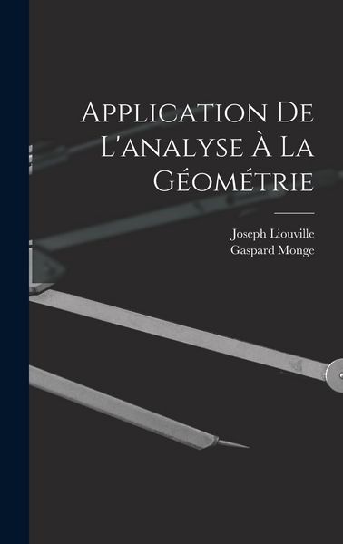 Produktbild: Application De L'analyse &Agrave; La G&eacute;om&eacute;trie