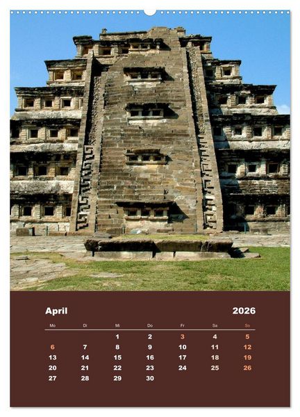 Produktbild: Klassisches Mexiko (hochwertiger Premium Wandkalender 2026 DIN A2 hoch), Kunstdruck in Hochglanz