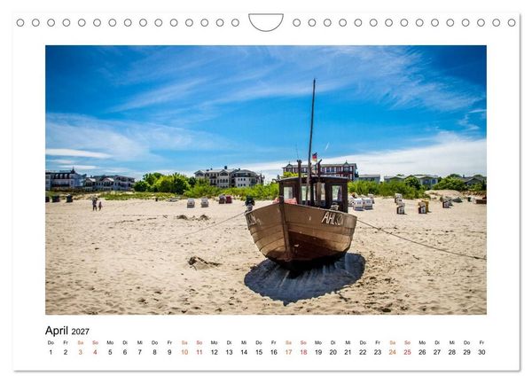 Produktbild: Bezauberndes Usedom (Wandkalender 2027 DIN A4 quer), CALVENDO Monatskalender