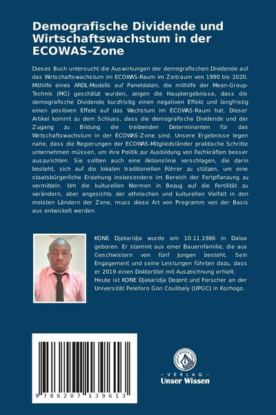 Produktbild: Demografische Dividende und Wirtschaftswachstum in der ECOWAS-Zone