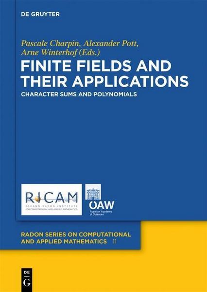 Produktbild: Finite Fields and Their Applications