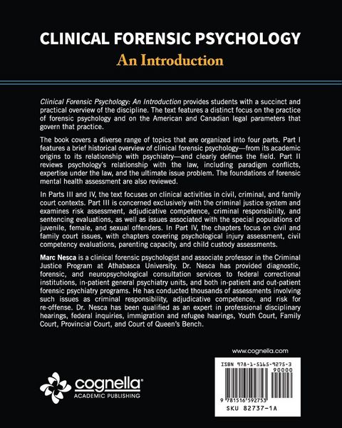 Produktbild: Clinical Forensic Psychology