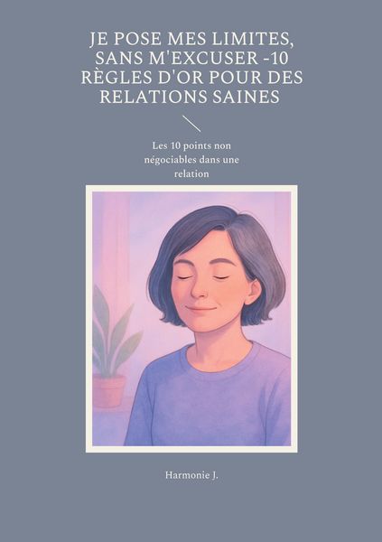 Produktbild: Je pose mes limites, sans m'excuser -10 r&egrave;gles d'or pour des relations saines