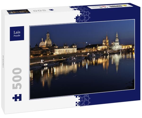 Lais Puzzle 1000 Pezzi – Frauenkirche Dresda In Seppia, Panorama Architettonico - 2
