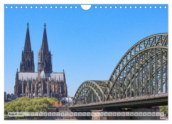 Produktbild: Altes K&ouml;ln - Denkm&auml;ler und Historische Bauten (Wandkalender 2026 DIN A4 quer), CALVENDO Monatskalender