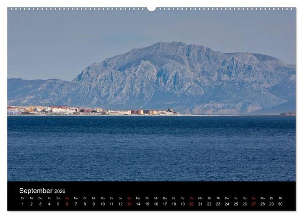 Produktbild: Tarifa - Andalusien (hochwertiger Premium Wandkalender 2026 DIN A2 quer), Kunstdruck in Hochglanz