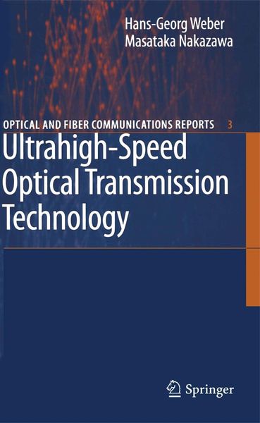 Produktbild: Ultrahigh-Speed Optical Transmission Technology