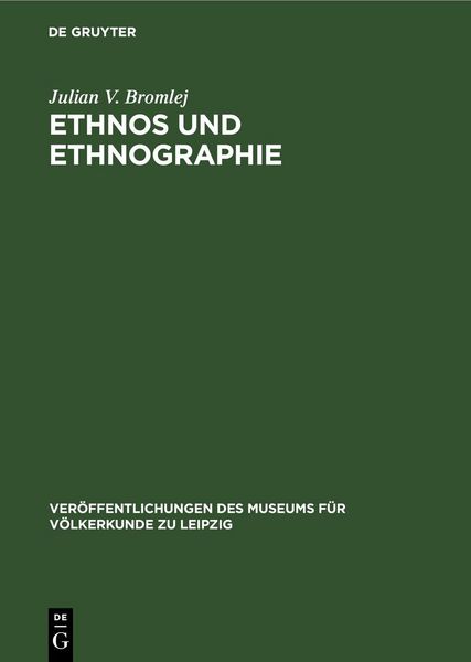 Produktbild: Ethnos und Ethnographie