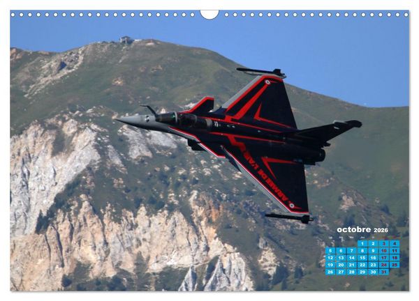 Produktbild: Les ailes fran&ccedil;aises au-dessus des cimes (Calendrier mural 2026 DIN A3 vertical), CALVENDO calendrier mensuel