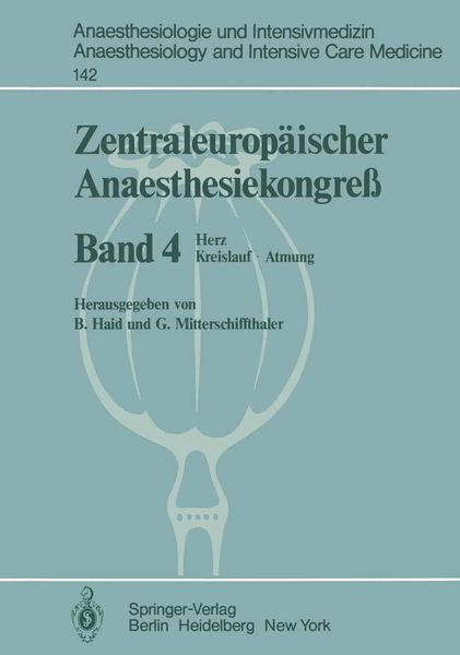 Produktbild: Zentraleurop&auml;ischer Anaesthesiekongre&szlig;
