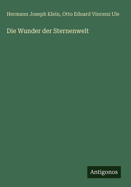 Produktbild: Die Wunder der Sternenwelt