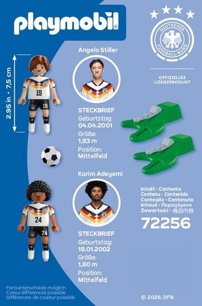 Produktbild: DFB Spielerset Adeyemi und Stiller