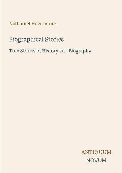 Produktbild: Biographical Stories