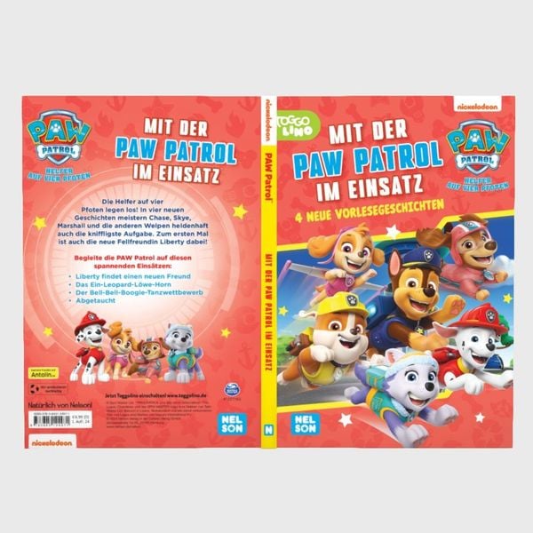 Produktbild: PAW Patrol Geschichtenbuch: Mit der PAW Patrol im Einsatz