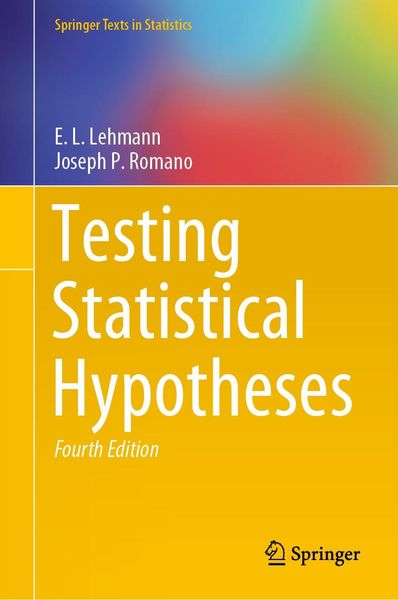 Produktbild: Testing Statistical Hypotheses