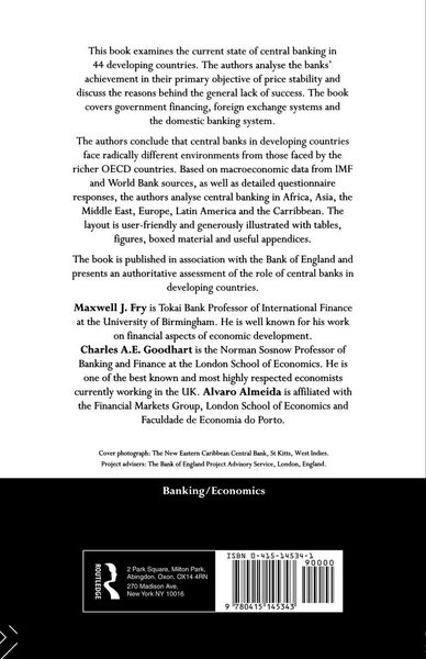 Produktbild: Central Banking in Developing Countries