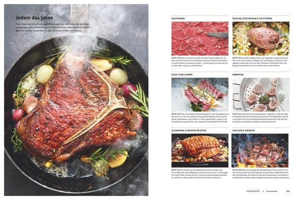 Produktbild: Das gro&szlig;e Buch vom Fleisch