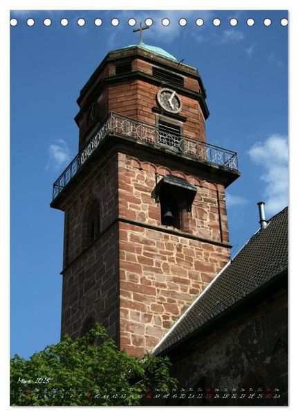 Rotenburg an der Fulda (Tischkalender 2025 DIN A5 hoch), CALVENDO Monatskalender