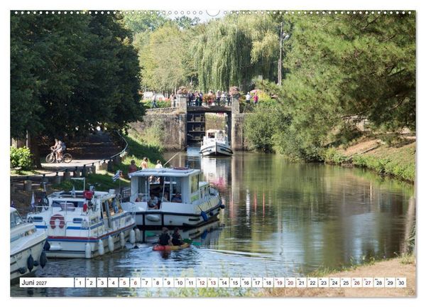 Produktbild: Hausbooturlaub Frankreich - Bretagne (hochwertiger Premium Wandkalender 2027 DIN A2 quer), Kunstdruck in Hochglanz
