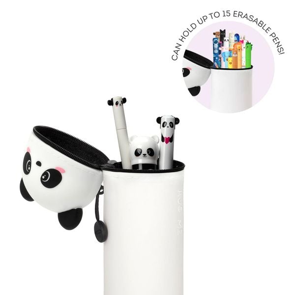 Produktbild: Legami 2-in-1 Federm&auml;ppchen aus Silikon - Kawaii - Panda