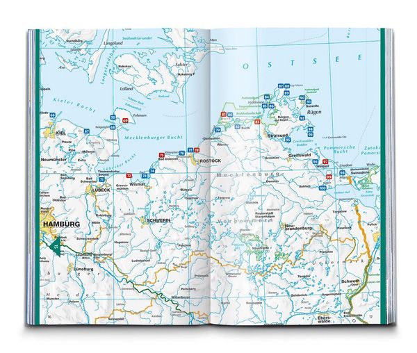 Produktbild: KOMPASS Wanderlust Deutsche K&uuml;ste