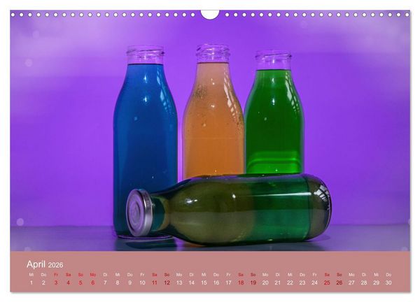 Produktbild: Die gute alte Milchflasche (Wandkalender 2026 DIN A3 quer), CALVENDO Monatskalender