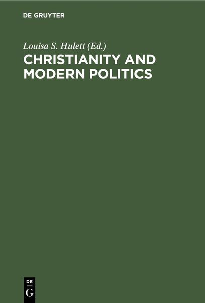 Produktbild: Christianity and Modern Politics