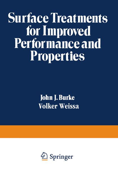 Produktbild: Surface Treatments for Improved Performance and Properties