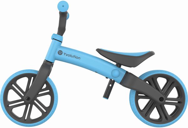 YVOLUTION - Laufrad Junior blau