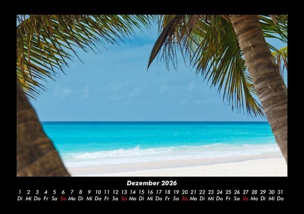 Produktbild: Karibik 2026 Fotokalender DIN A3