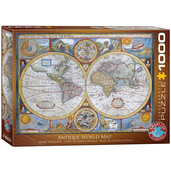 Produktbild: Antique World Map (Puzzle)