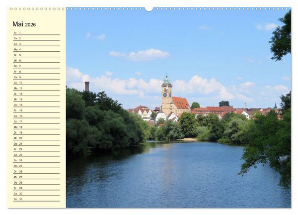 Produktbild: Sehenswertes in Baden-W&uuml;rttemberg erleben (hochwertiger Premium Wandkalender 2026 DIN A2 quer), Kunstdruck in Hochglanz