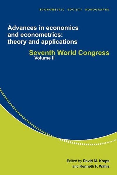Produktbild: Advances in Economics and Econometrics