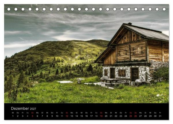 Produktbild: Mystische Dolomiten (Tischkalender 2027 DIN A5 quer), CALVENDO Monatskalender