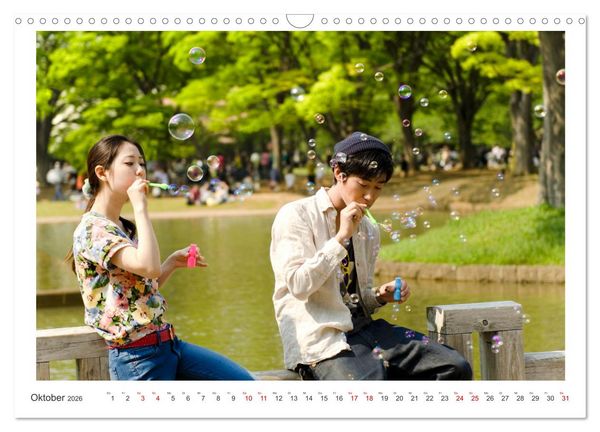 Produktbild: Menschen in Japan (Wandkalender 2026 DIN A3 quer), CALVENDO Monatskalender