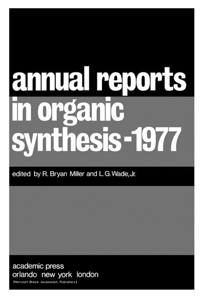 Produktbild: Annual Reports in Organic Synthesis-1977