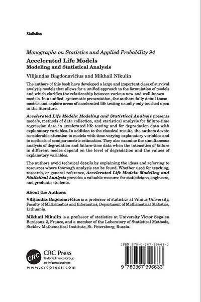 Produktbild: Accelerated Life Models