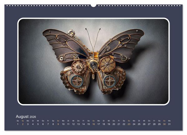 Produktbild: Roboterinsekten (hochwertiger Premium Wandkalender 2026 DIN A2 quer), Kunstdruck in Hochglanz