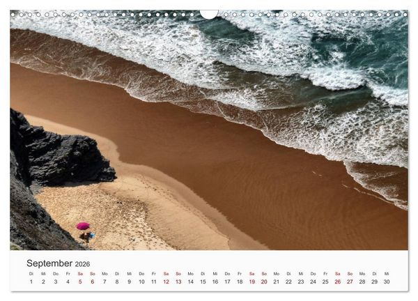Produktbild: Portugal - wundervolle Natur (Wandkalender 2026 DIN A3 quer), CALVENDO Monatskalender