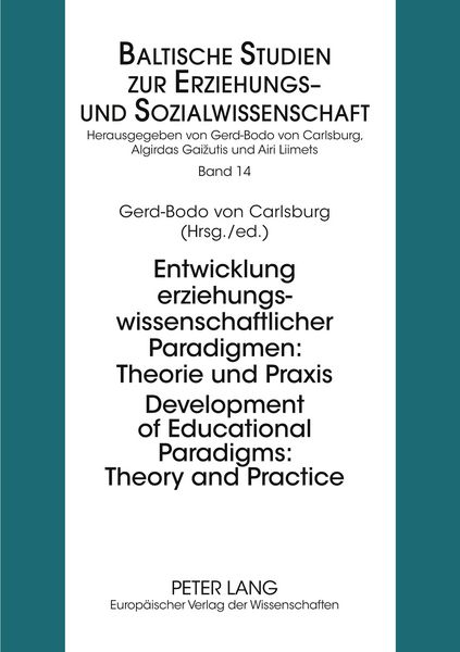 Development of Educational Paradigms: Theory and Practice- Entwicklung erziehungswissenschaftlicher Paradigmen: Theorie und Praxis, Taschenbuch von ,
