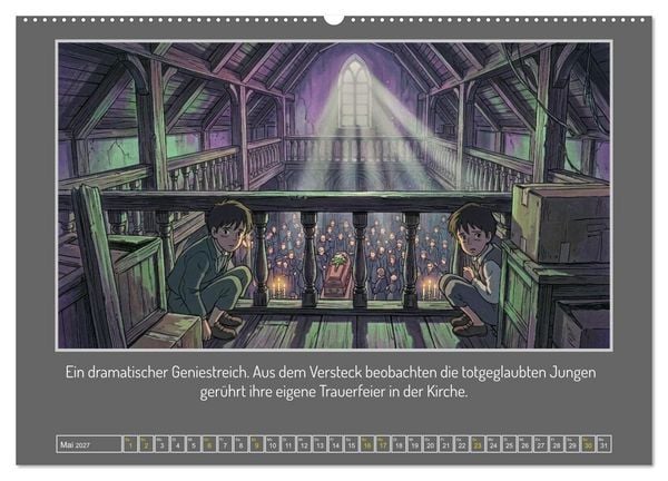 Produktbild: Die Freiheit am Mississippi (Wandkalender 2027 DIN A2 quer), CALVENDO Monatskalender